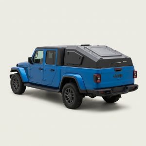 Aluminum Cyber Truck Style Cap Canopy For 2020-2026 Jeep Gladiator 5' Bed