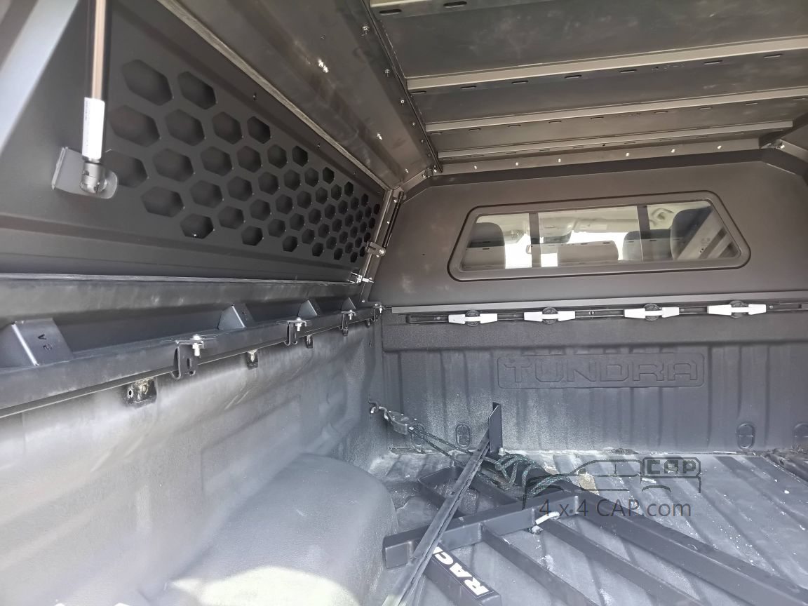 Aluminum Cap Canopy For 2007-2021 Toyota Tundra 6'5" Bed - Image 7