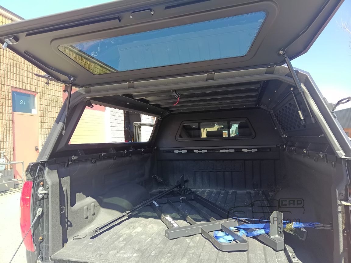 Aluminum Cap Canopy For 2007-2021 Toyota Tundra 6'5" Bed - Image 4